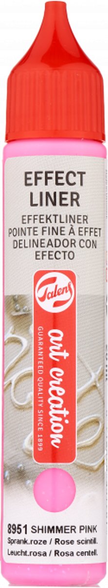 Talens Effect Liner/Dot   Shimmer Pink 28ml | 8951
